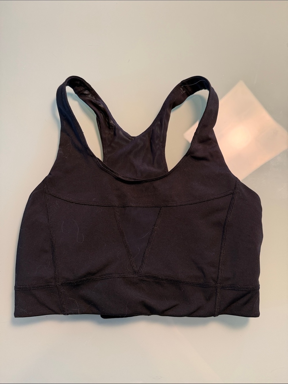 The North Face Black Racerback Sports Bra size medium